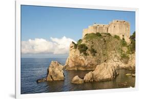 Croatia, Dubrovnik. St. Lawrence Fortress. Outside city walls. Called Dubrovnik Gibraltar.-Trish Drury-Framed Photographic Print