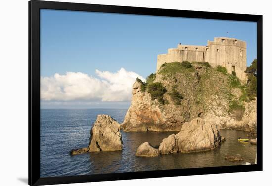 Croatia, Dubrovnik. St. Lawrence Fortress. Outside city walls. Called Dubrovnik Gibraltar.-Trish Drury-Framed Photographic Print