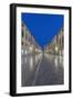 Croatia, Dubrovnik, Stradun at Dawn-Rob Tilley-Framed Photographic Print