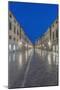 Croatia, Dubrovnik, Stradun at Dawn-Rob Tilley-Mounted Photographic Print