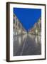 Croatia, Dubrovnik, Stradun at Dawn-Rob Tilley-Framed Photographic Print