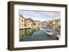 Croatia, Hvar Island, Vrboska. Known as Little Venice for its canals and bridges.-Trish Drury-Framed Photographic Print
