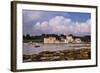 Croatia, Istria, Adriatic Coast, Umag, Village Savudrija, View of the Town in the Evening Light-Udo Siebig-Framed Photographic Print