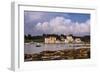 Croatia, Istria, Adriatic Coast, Umag, Village Savudrija, View of the Town in the Evening Light-Udo Siebig-Framed Photographic Print