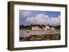 Croatia, Istria, Adriatic Coast, Umag, Village Savudrija, View of the Town in the Evening Light-Udo Siebig-Framed Photographic Print