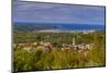 Croatia, Istria, Momjan, Piran Bay, View from San Mauro-Udo Siebig-Mounted Photographic Print