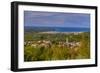 Croatia, Istria, Momjan, Piran Bay, View from San Mauro-Udo Siebig-Framed Photographic Print