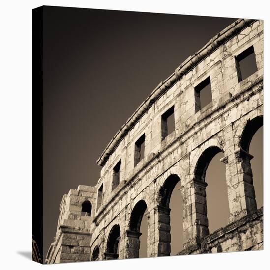 Croatia, Istria, Pula, Pula Arena, Roman Amphitheatre-Alan Copson-Stretched Canvas