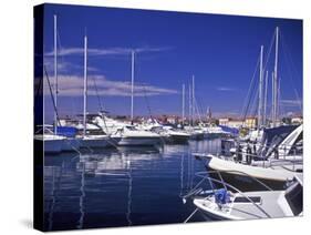 Croatia, Istria, West Coast, Porec, Harbor View, Peninsula, City, Adria, Associations, Resort-Udo Siebig-Stretched Canvas