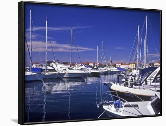 Croatia, Istria, West Coast, Porec, Harbor View, Peninsula, City, Adria, Associations, Resort-Udo Siebig-Framed Photographic Print