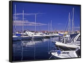 Croatia, Istria, West Coast, Porec, Harbor View, Peninsula, City, Adria, Associations, Resort-Udo Siebig-Framed Photographic Print