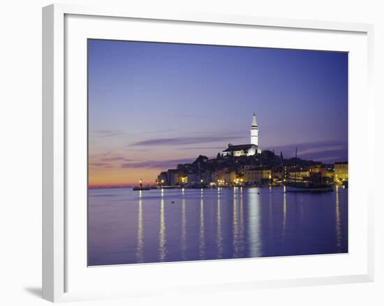 Croatia, Istria, West Coast, Rovinj, Harbor-Udo Siebig-Framed Photographic Print