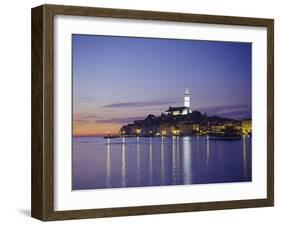 Croatia, Istria, West Coast, Rovinj, Harbor-Udo Siebig-Framed Photographic Print