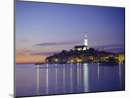Croatia, Istria, West Coast, Rovinj, Harbor-Udo Siebig-Mounted Photographic Print