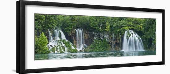 Croatia, National Park Plitvice, Waterfall-Rainer Mirau-Framed Photographic Print