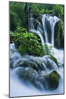 Croatia, National Park Plitvice, Waterfall-Rainer Mirau-Mounted Photographic Print