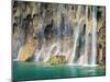 Croatia, Plitvice Lakes National Park. The Plitvice Lakes in the National Park Plitvicka Jezera.-Julie Eggers-Mounted Photographic Print