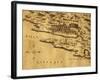 Croatia, Pula, View of the Town, Circa 1730-null-Framed Giclee Print