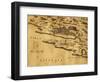 Croatia, Pula, View of the Town, Circa 1730-null-Framed Giclee Print