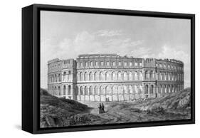 Croatia, Pula-Edmond Prestat-Framed Stretched Canvas