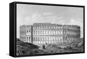 Croatia, Pula-Edmond Prestat-Framed Stretched Canvas