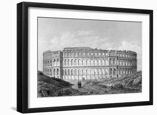 Croatia, Pula-Edmond Prestat-Framed Art Print