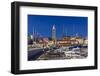 Croatia, Rab Rab, Marina with Altstadt-Udo Siebig-Framed Photographic Print