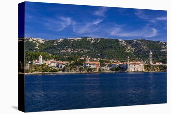 Croatia, Rab Rab Town, Anacreontic Island-Udo Siebig-Stretched Canvas