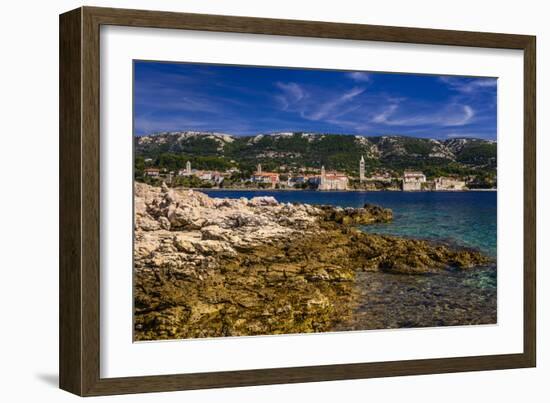 Croatia, Rab Rab Town, Anacreontic Island-Udo Siebig-Framed Photographic Print