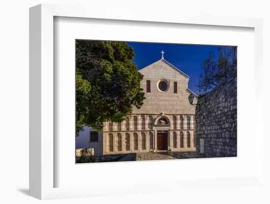 Croatia, Rab Rab Town, Cathedral Sveta Marija-Udo Siebig-Framed Photographic Print