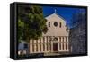 Croatia, Rab Rab Town, Cathedral Sveta Marija-Udo Siebig-Framed Stretched Canvas