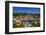 Croatia, Rab Rab Town, Kristofora Square with Boat Harbor in Front of Kamenjak-Udo Siebig-Framed Photographic Print