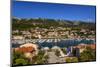 Croatia, Rab Rab Town, Kristofora Square with Boat Harbor in Front of Kamenjak-Udo Siebig-Mounted Photographic Print