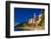 Croatia, Rab Rab Town, Promenade with Monastery Sveti Andrija-Udo Siebig-Framed Photographic Print