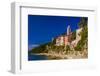 Croatia, Rab Rab Town, Promenade with Monastery Sveti Andrija-Udo Siebig-Framed Photographic Print