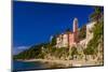 Croatia, Rab Rab Town, Promenade with Monastery Sveti Andrija-Udo Siebig-Mounted Photographic Print