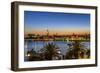 Croatia, Rab Rab Town, View from Banjol, Hotel Padova, Evening Mood-Udo Siebig-Framed Photographic Print