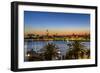 Croatia, Rab Rab Town, View from Banjol, Hotel Padova, Evening Mood-Udo Siebig-Framed Photographic Print