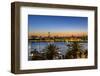 Croatia, Rab Rab Town, View from Banjol, Hotel Padova, Evening Mood-Udo Siebig-Framed Photographic Print