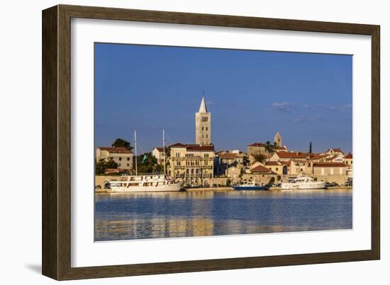 Croatia, Rab Rab Town, View from Banjol, Morning Mood-Udo Siebig-Framed Photographic Print