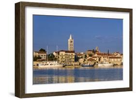 Croatia, Rab Rab Town, View from Banjol, Morning Mood-Udo Siebig-Framed Photographic Print