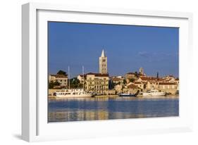 Croatia, Rab Rab Town, View from Banjol, Morning Mood-Udo Siebig-Framed Photographic Print