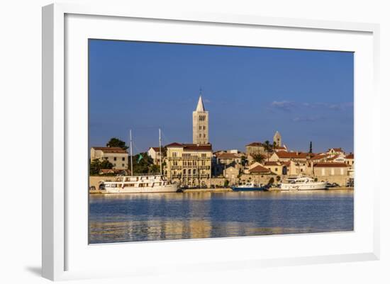 Croatia, Rab Rab Town, View from Banjol, Morning Mood-Udo Siebig-Framed Photographic Print