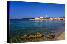 Croatia, Rab Rab Town, View from Banjol-Udo Siebig-Stretched Canvas