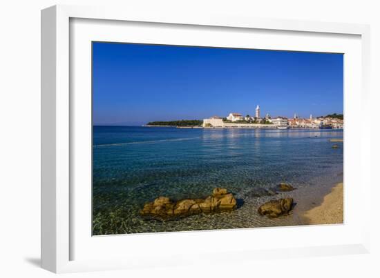 Croatia, Rab Rab Town, View from Banjol-Udo Siebig-Framed Photographic Print