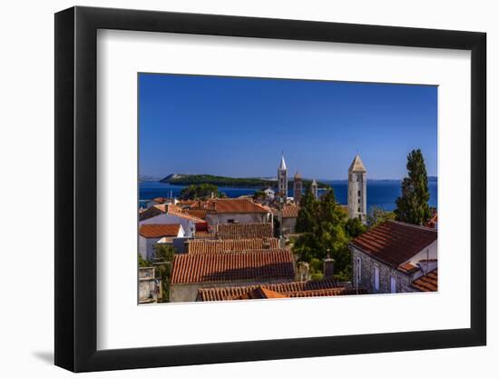 Croatia, Rab Rab TownView from City Wall-Udo Siebig-Framed Photographic Print