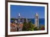 Croatia, Rab Rab TownView from City Wall-Udo Siebig-Framed Photographic Print