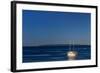 Croatia, Rab View Westwards to Island Losinj with Motor Glider, View from Banjol-Udo Siebig-Framed Photographic Print