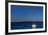 Croatia, Rab View Westwards to Island Losinj with Motor Glider, View from Banjol-Udo Siebig-Framed Photographic Print