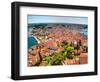 Croatia, Rovinj, Istria. Town of Rovinj and harbor.-Julie Eggers-Framed Photographic Print